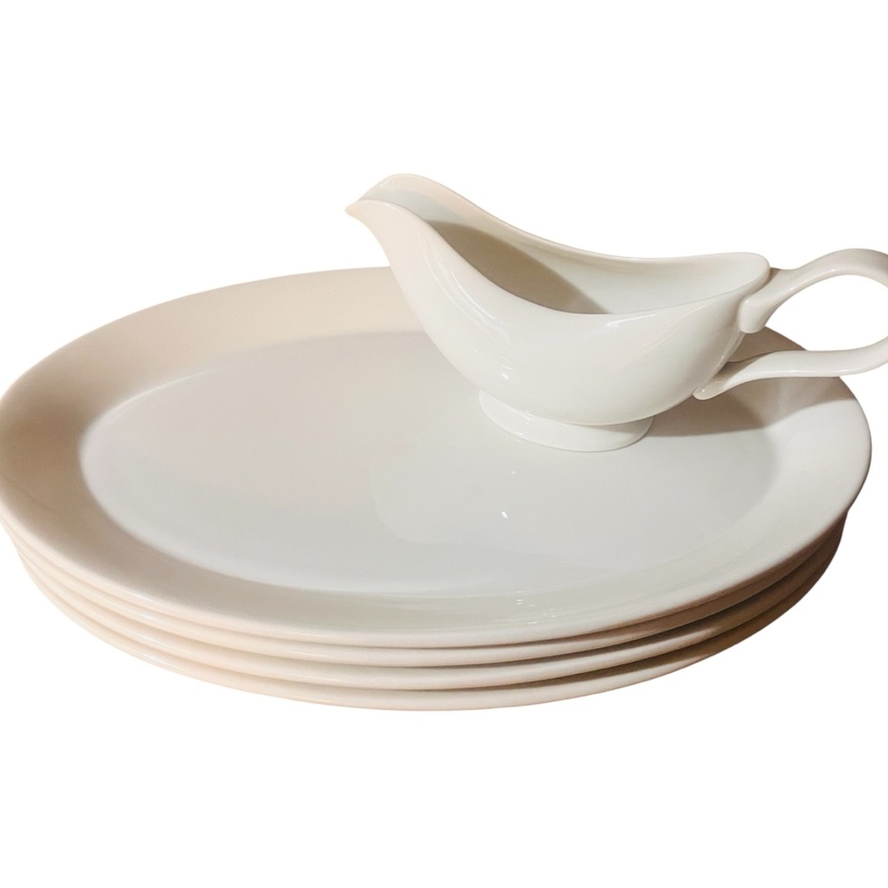 Martha Stewart Elegant Cream Dinnerware Set